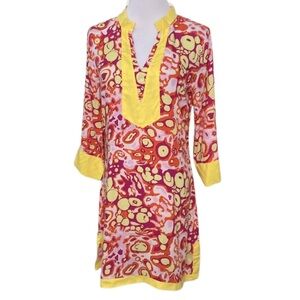 Tracy Negoshian Lightweight Tunic Style Coverup Dress